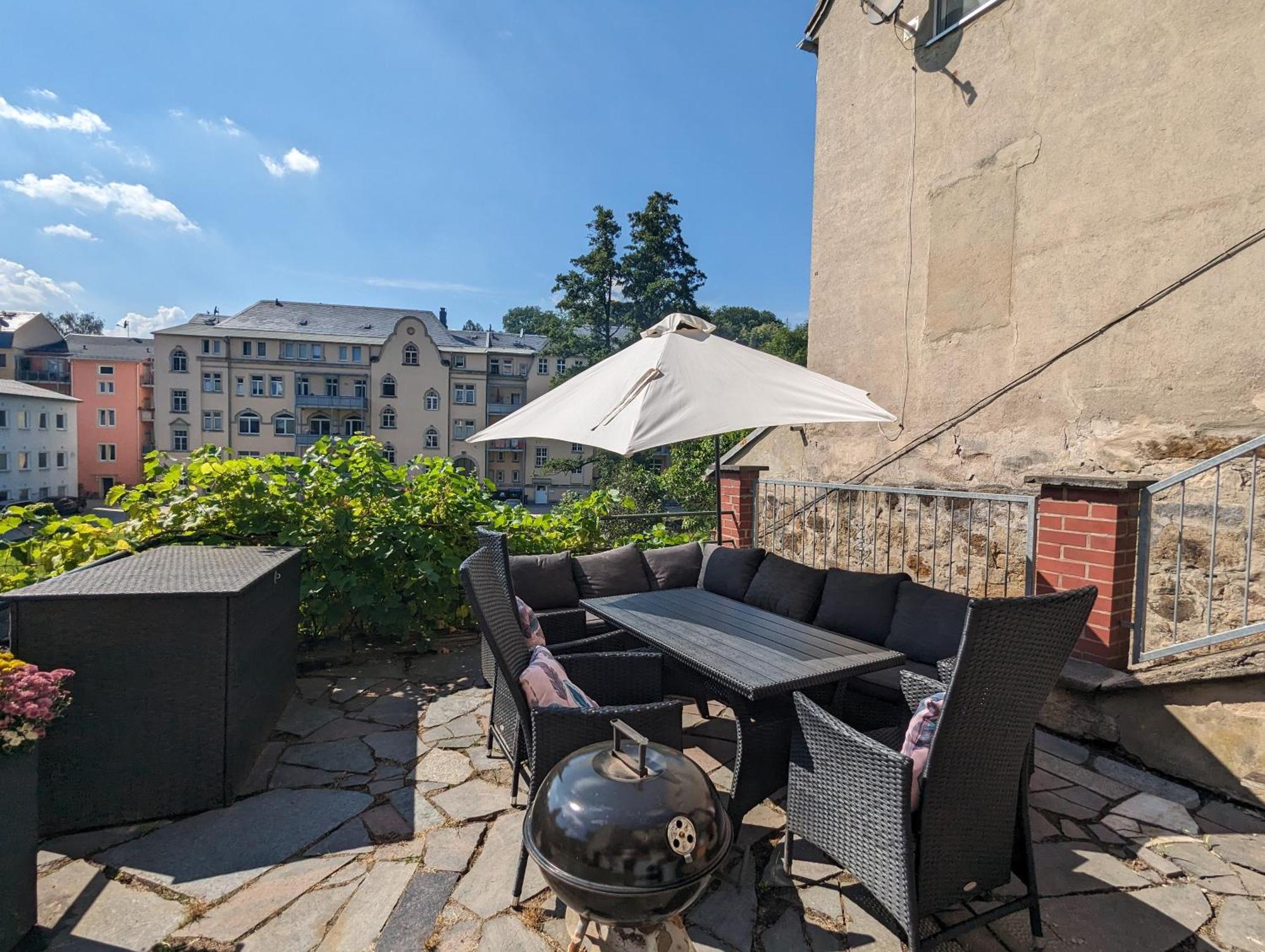 Hw2B - Urlaubsmagie - Wohlfuehlwohnung Mit Balkon, Pool, Sauna & Terrasse Sebnitz Zewnętrze zdjęcie