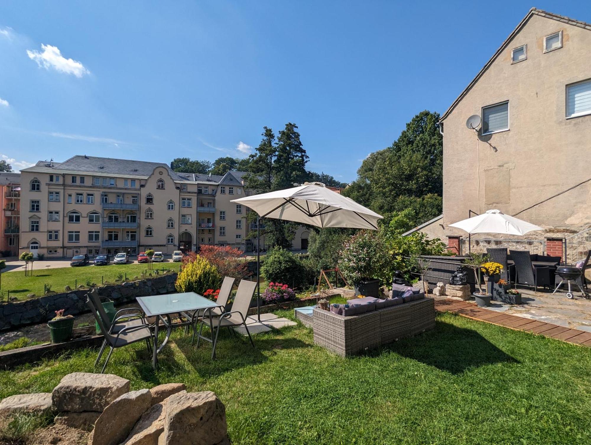 Hw2B - Urlaubsmagie - Wohlfuehlwohnung Mit Balkon, Pool, Sauna & Terrasse Sebnitz Zewnętrze zdjęcie