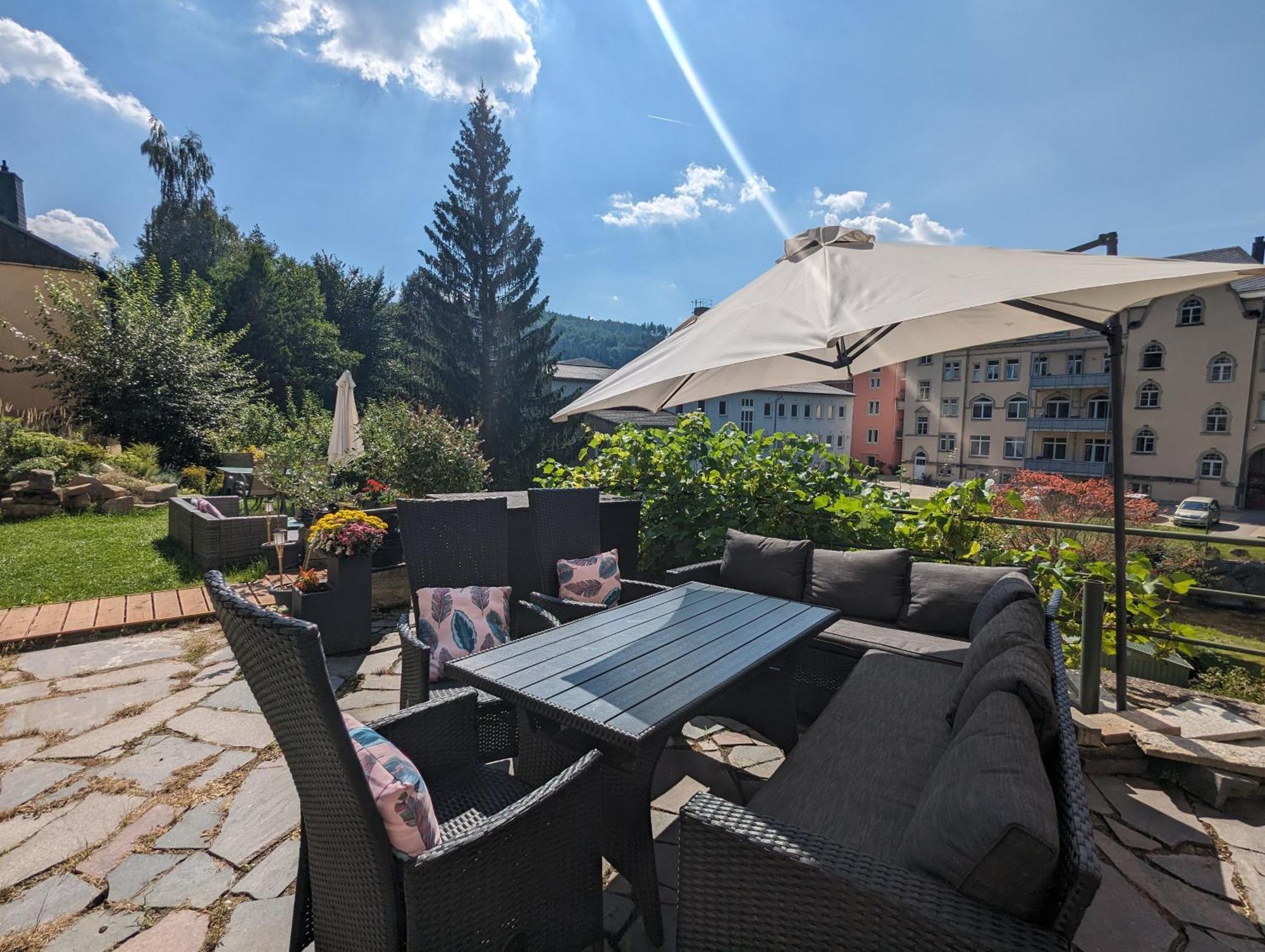 Hw2B - Urlaubsmagie - Wohlfuehlwohnung Mit Balkon, Pool, Sauna & Terrasse Sebnitz Zewnętrze zdjęcie