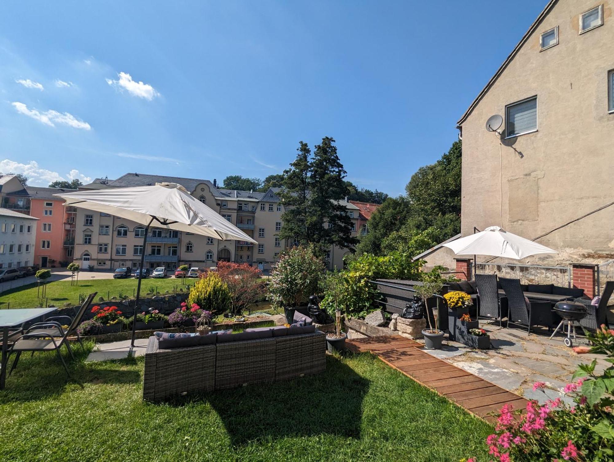 Hw2B - Urlaubsmagie - Wohlfuehlwohnung Mit Balkon, Pool, Sauna & Terrasse Sebnitz Zewnętrze zdjęcie