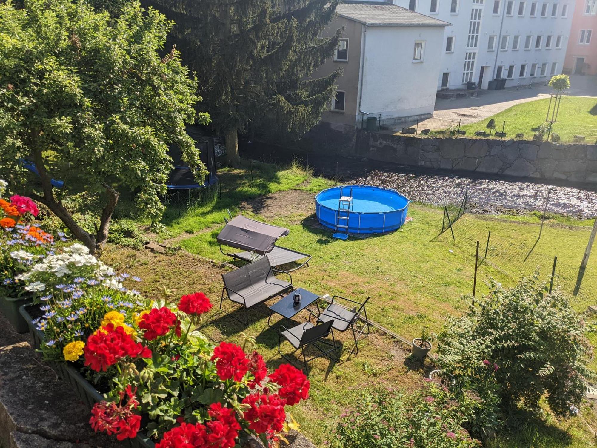 Hw2B - Urlaubsmagie - Wohlfuehlwohnung Mit Balkon, Pool, Sauna & Terrasse Sebnitz Zewnętrze zdjęcie