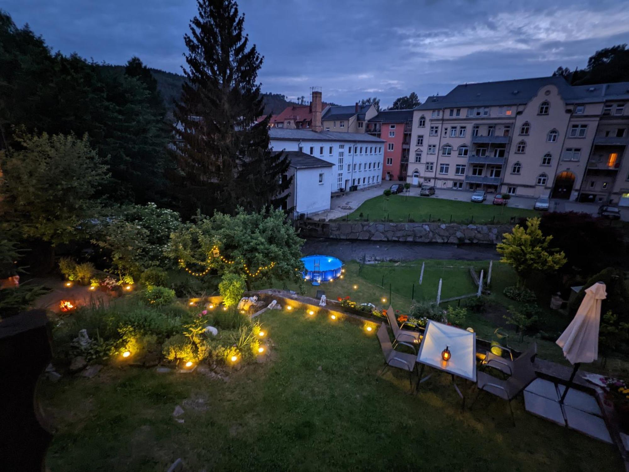 Hw2B - Urlaubsmagie - Wohlfuehlwohnung Mit Balkon, Pool, Sauna & Terrasse Sebnitz Zewnętrze zdjęcie