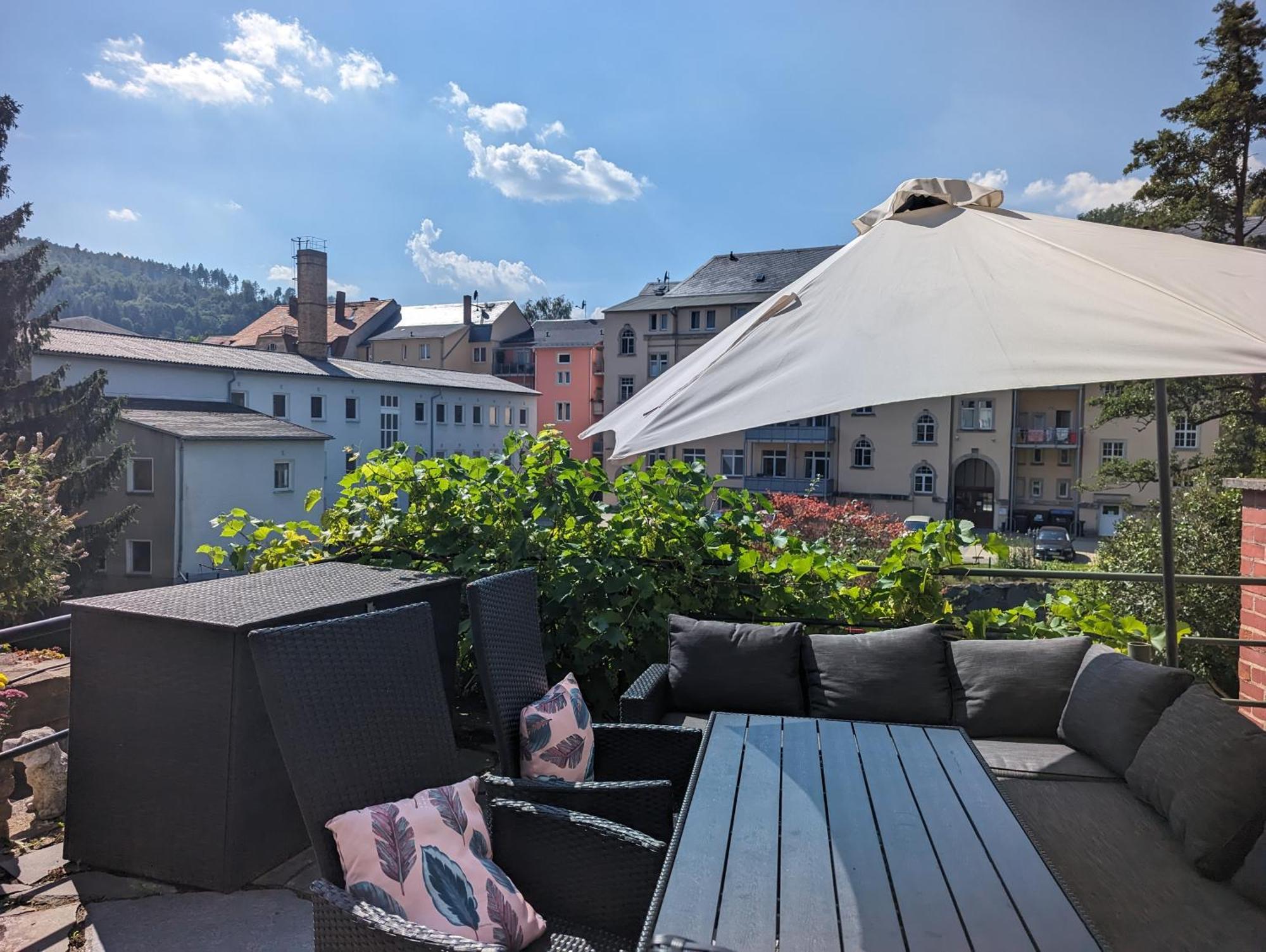 Hw2B - Urlaubsmagie - Wohlfuehlwohnung Mit Balkon, Pool, Sauna & Terrasse Sebnitz Zewnętrze zdjęcie