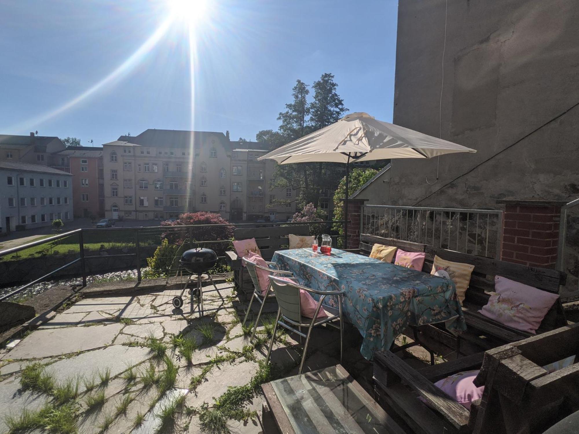 Hw2B - Urlaubsmagie - Wohlfuehlwohnung Mit Balkon, Pool, Sauna & Terrasse Sebnitz Zewnętrze zdjęcie