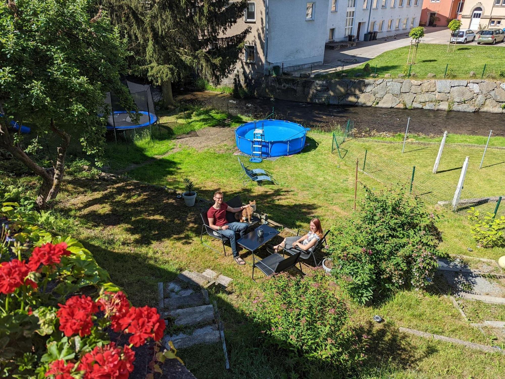 Hw2B - Urlaubsmagie - Wohlfuehlwohnung Mit Balkon, Pool, Sauna & Terrasse Sebnitz Zewnętrze zdjęcie