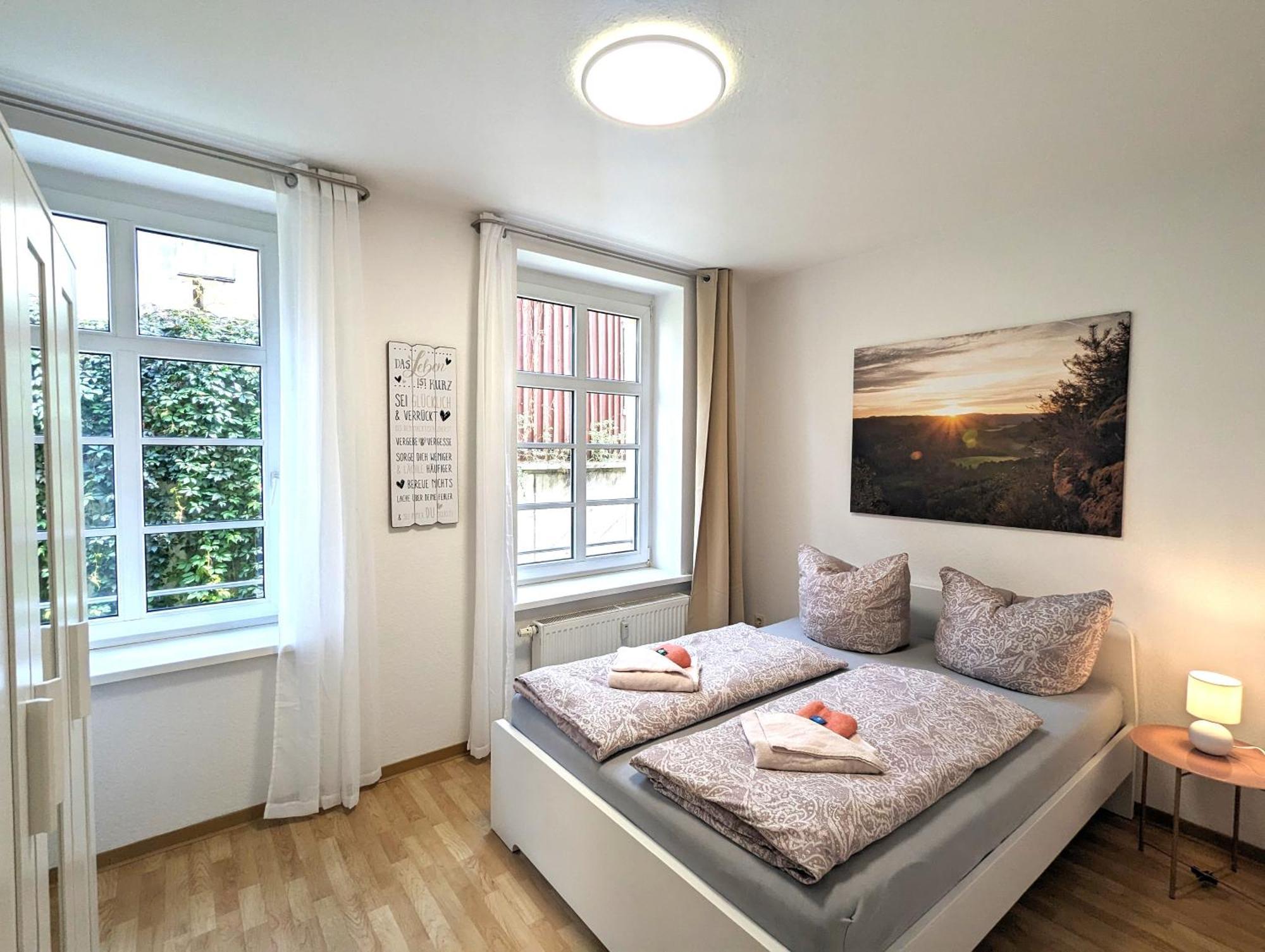 Hw2B - Urlaubsmagie - Wohlfuehlwohnung Mit Balkon, Pool, Sauna & Terrasse Sebnitz Zewnętrze zdjęcie