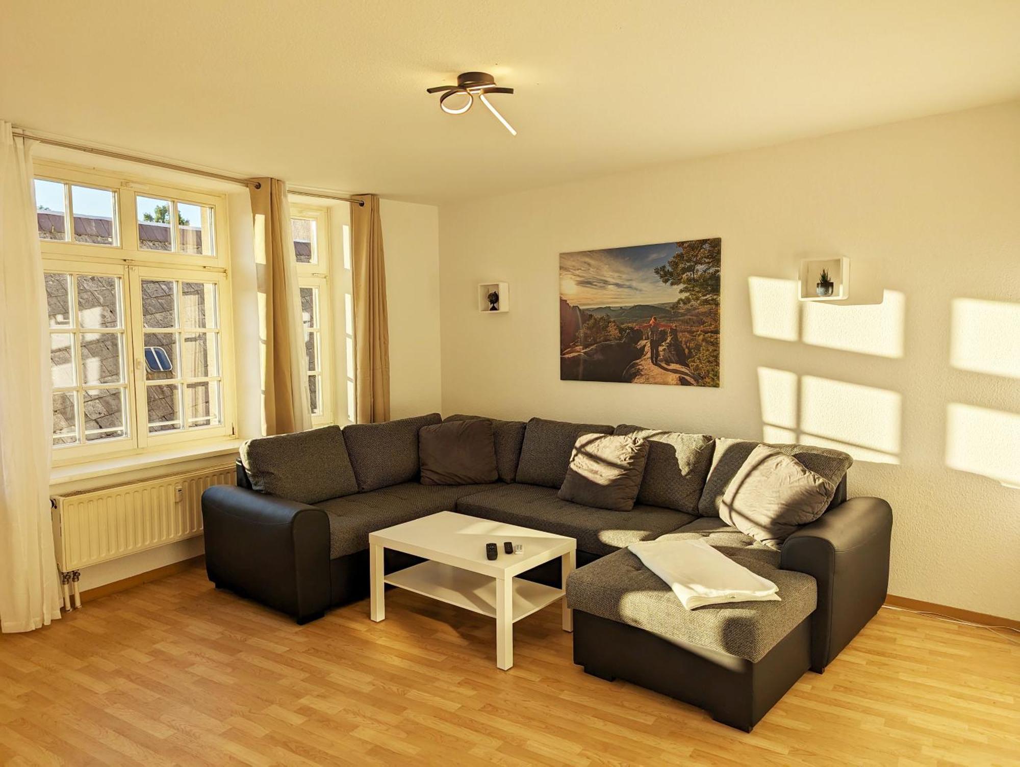Hw2B - Urlaubsmagie - Wohlfuehlwohnung Mit Balkon, Pool, Sauna & Terrasse Sebnitz Zewnętrze zdjęcie