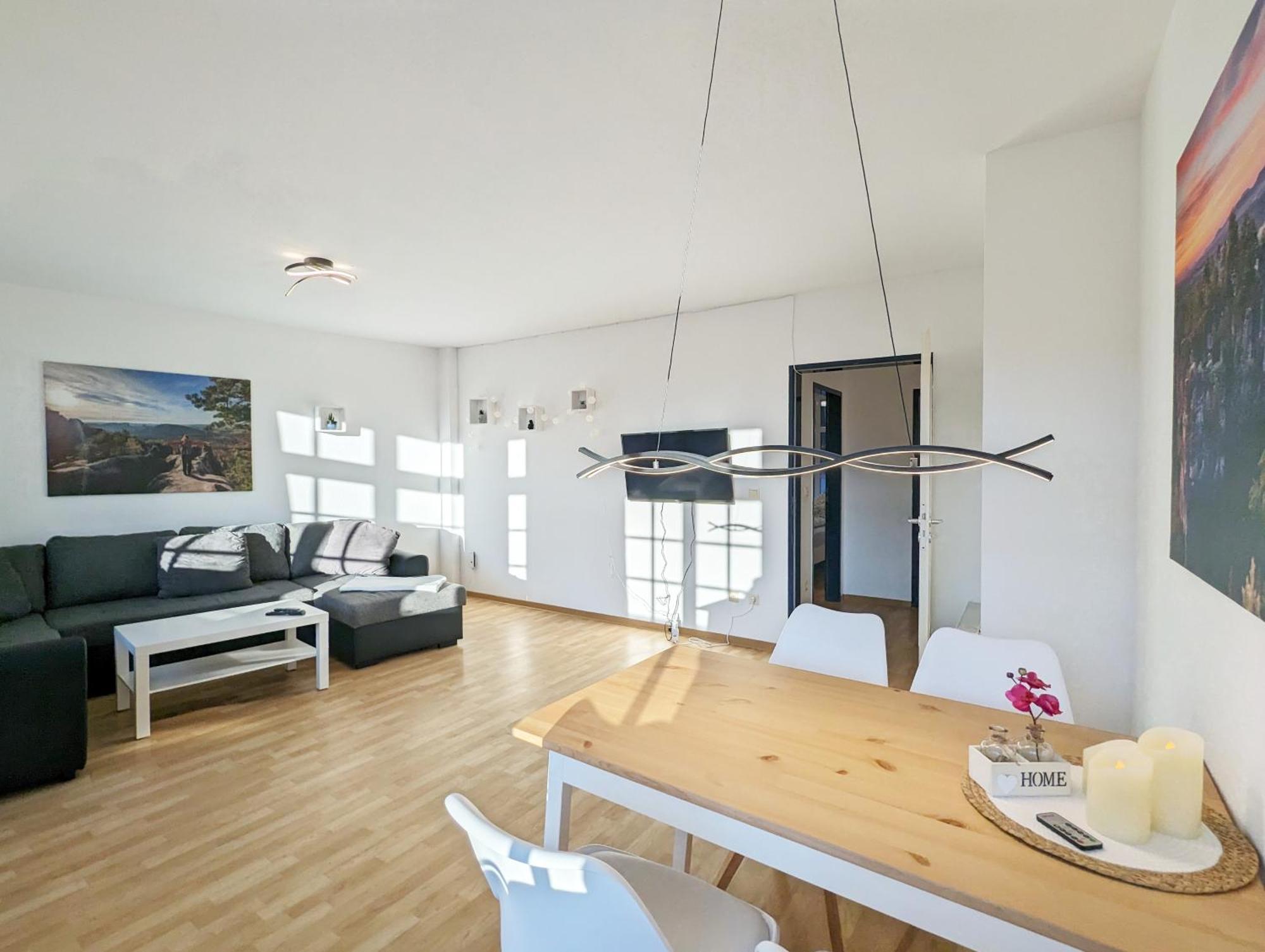 Hw2B - Urlaubsmagie - Wohlfuehlwohnung Mit Balkon, Pool, Sauna & Terrasse Sebnitz Zewnętrze zdjęcie