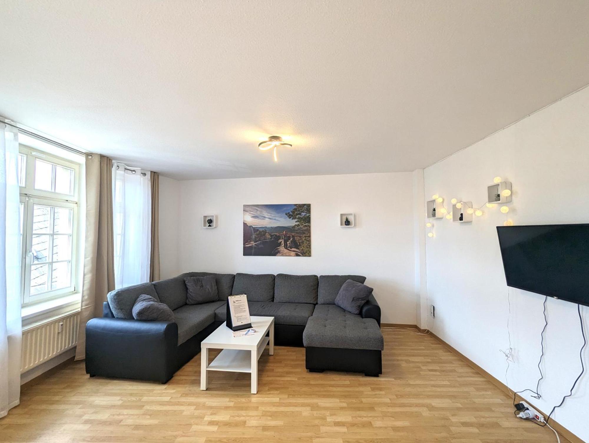 Hw2B - Urlaubsmagie - Wohlfuehlwohnung Mit Balkon, Pool, Sauna & Terrasse Sebnitz Zewnętrze zdjęcie